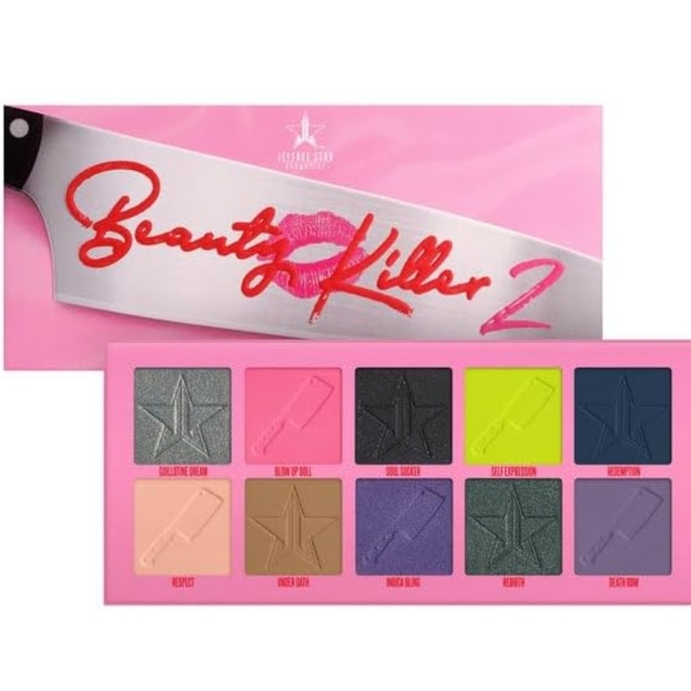 Jeffree Star Beauty Killer 2 Eyeshadow Palette Vaulted Limited Edition NIB